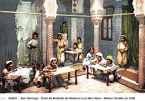 Alger- Rue Marengo - Ecole de Broderies
